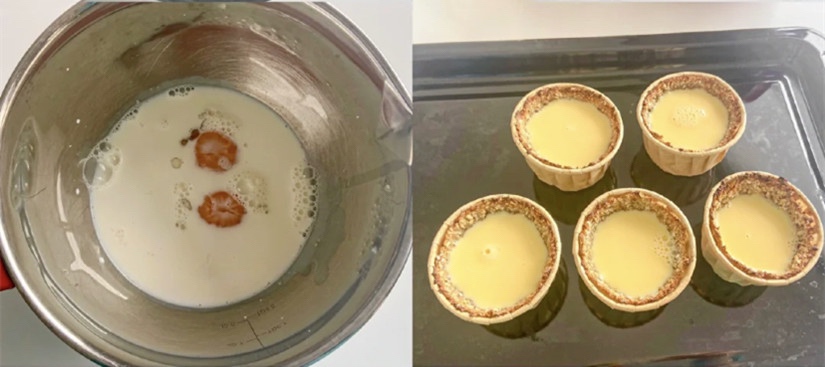 低卡小圆子燕麦挞，无油无糖无奶油的做法 步骤2