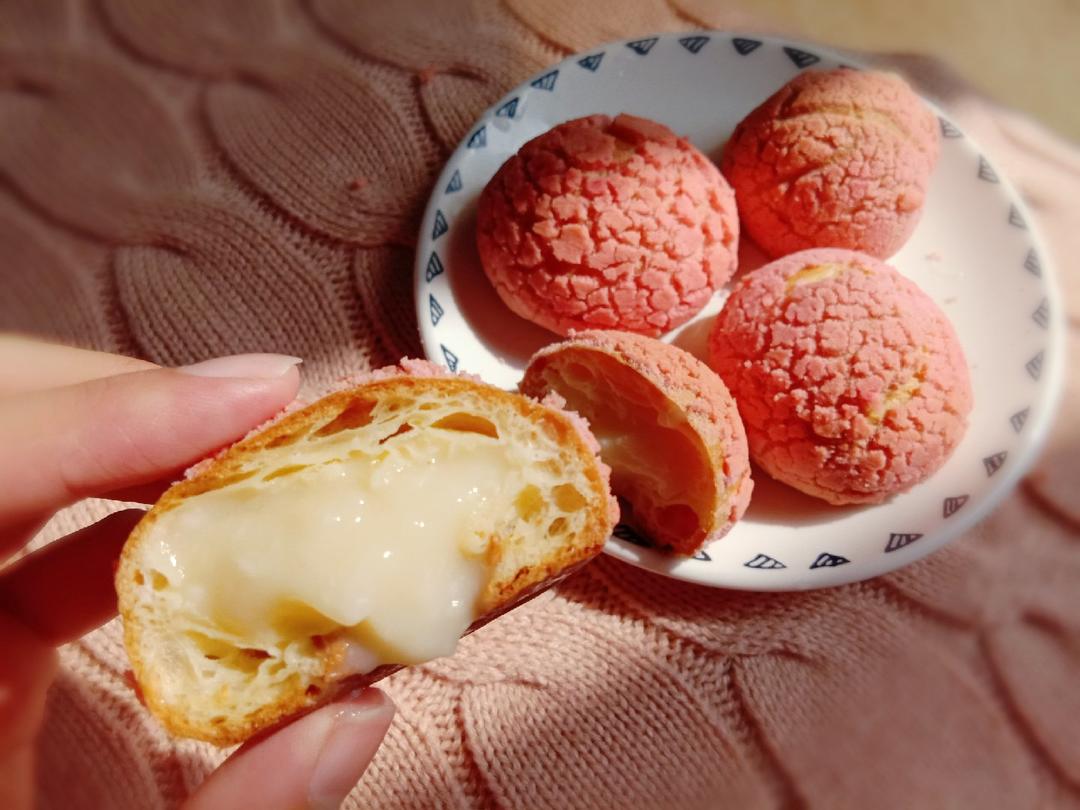 十分美味的酥皮泡芙