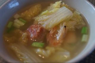 肉丸白菜锅的做法