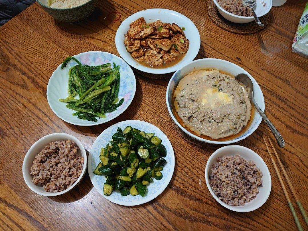 香菇蒸肉饼