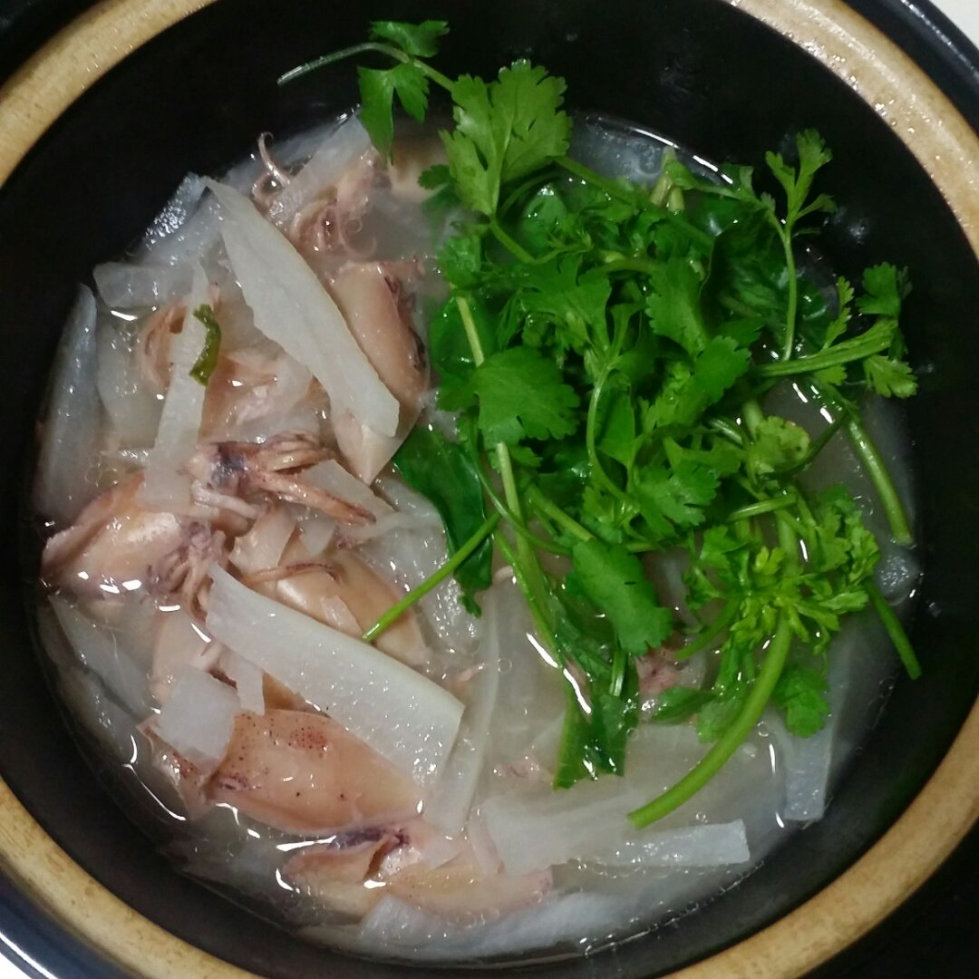动感ty冰清做的萝卜丝仔乌汤