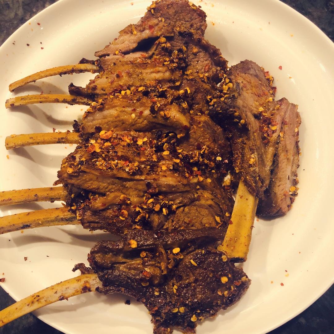 孜然烤羊排