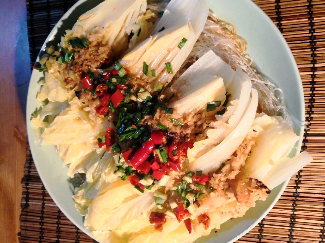 蒜蓉粉丝蒸娃娃菜