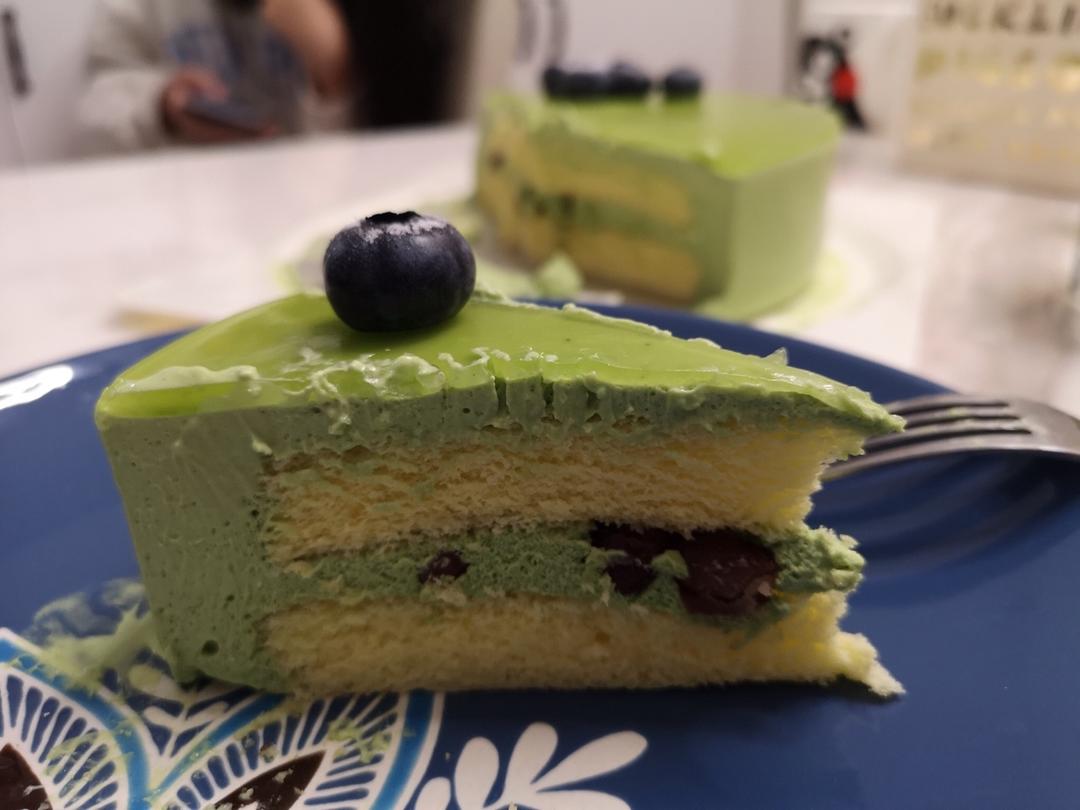 巧克力抹茶慕斯蛋糕