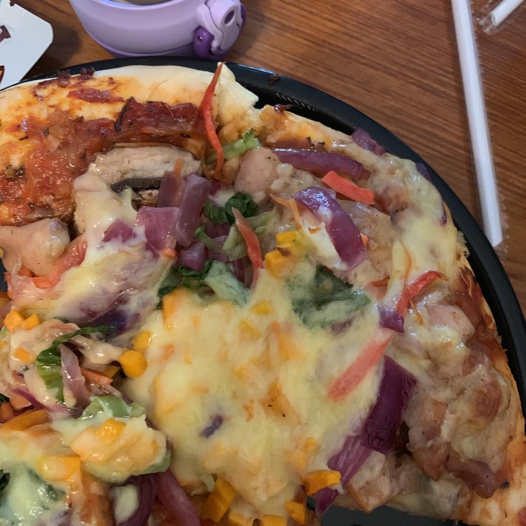 奥尔良鸡腿披萨
