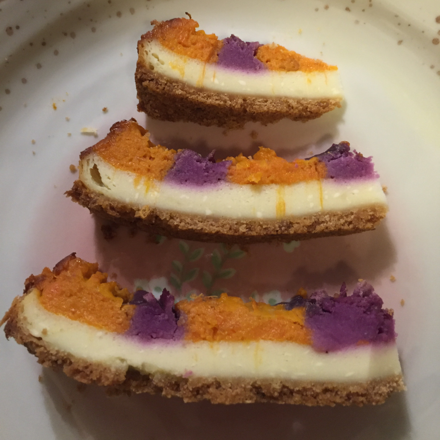 红薯芝士蛋糕条