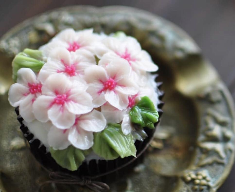 裱花：樱花的做法