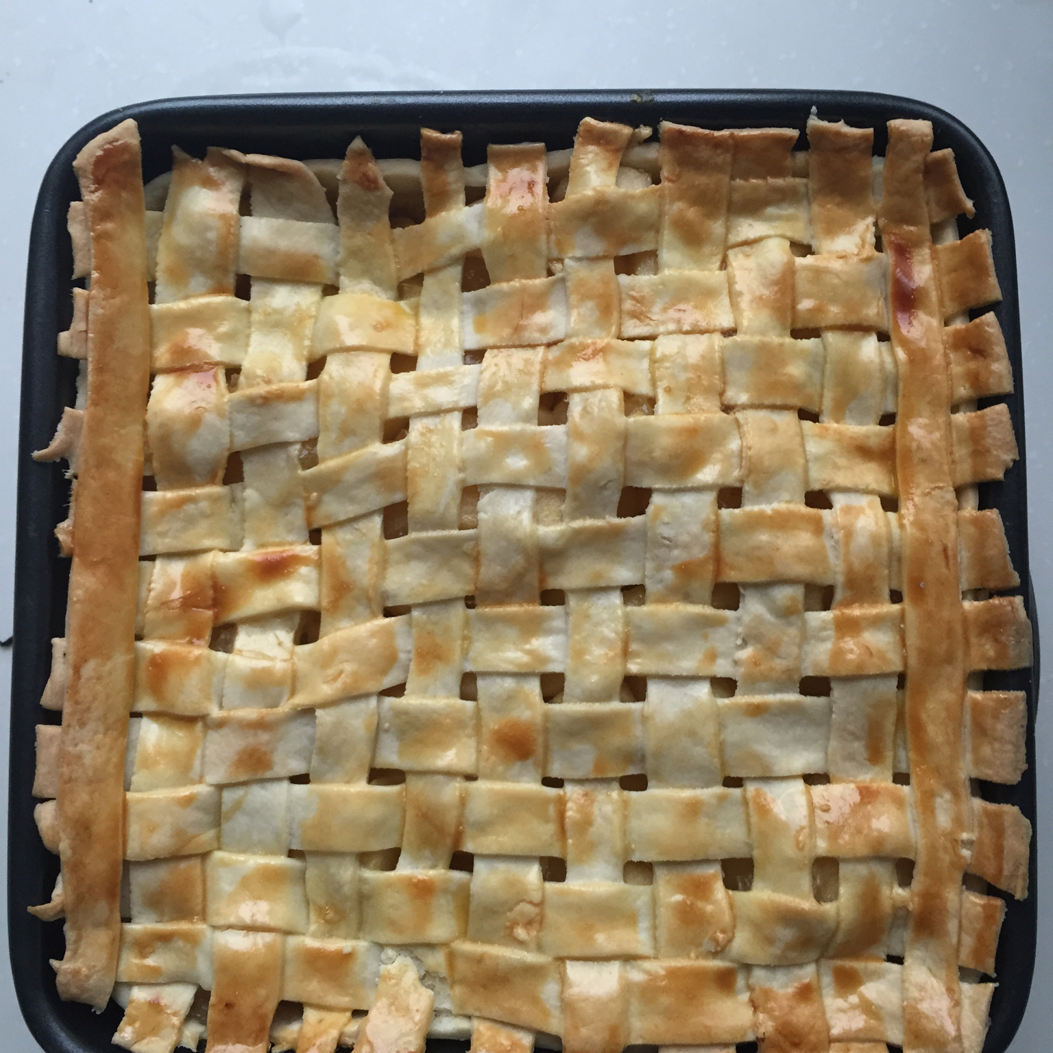 苹果派「编法」