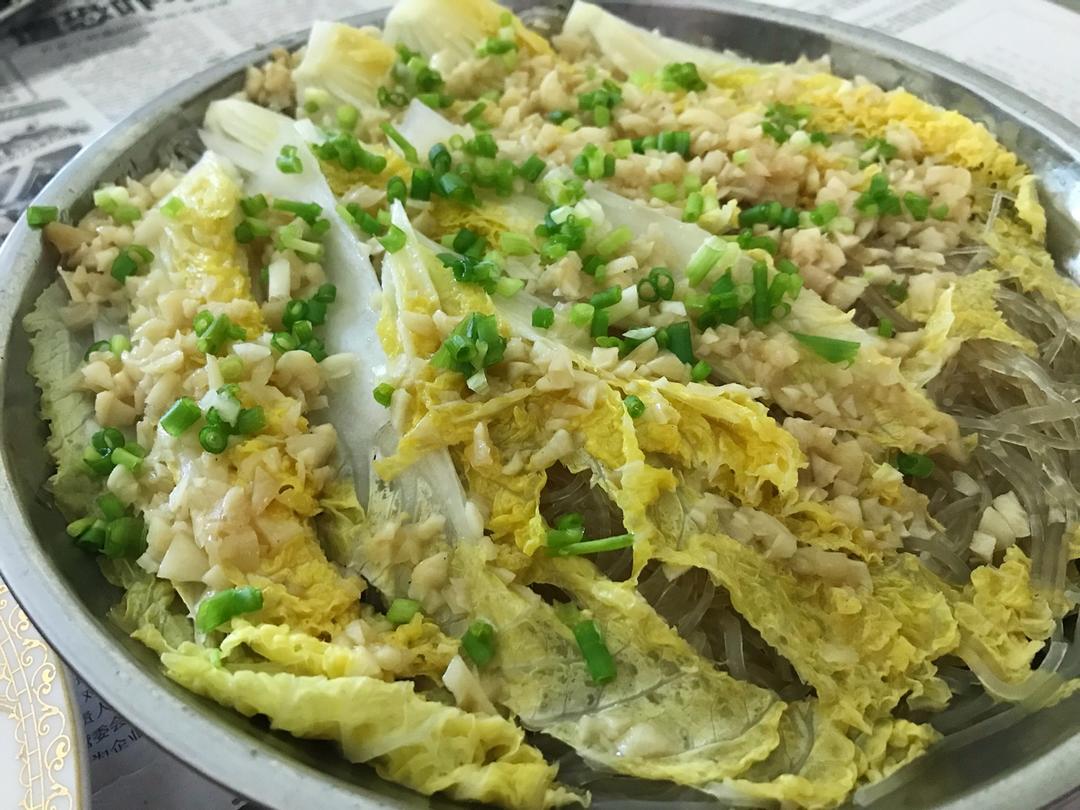 蒜蓉粉丝娃娃菜
