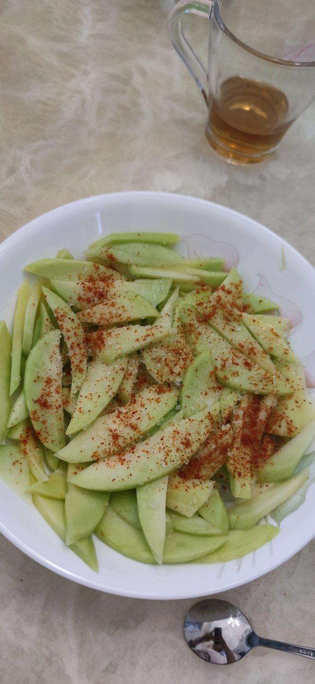 31311做的辣椒盐芒果