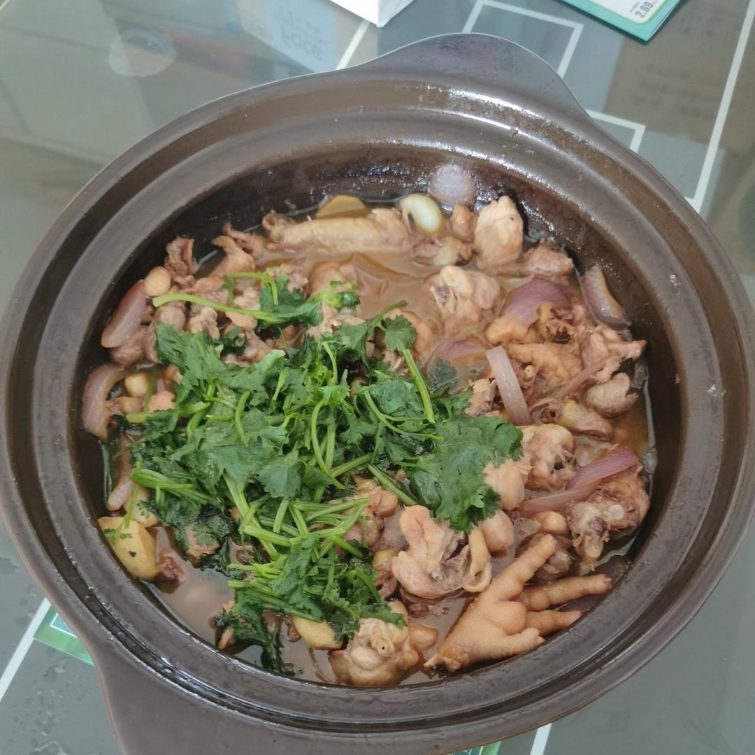 香气火爆口感滑嫩的啫啫滑鸡煲