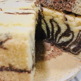 斑马纹酸奶蛋糕