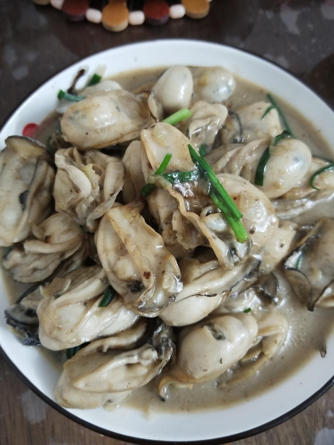 香煎生蚝