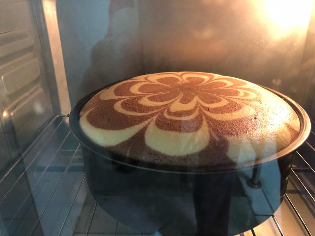 斑马纹戚风蛋糕