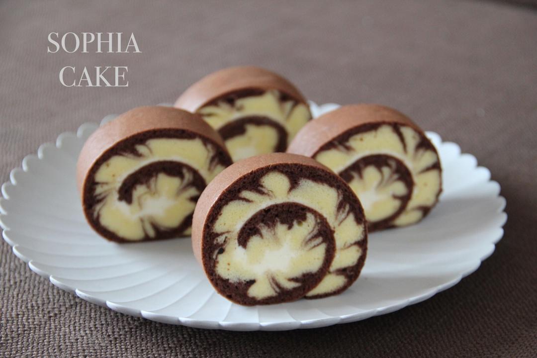 可可旋风蛋糕卷—海氏厨师机版