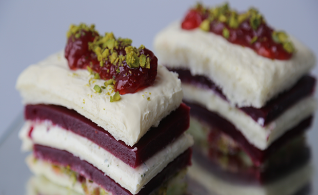 彩虹三明治的做法