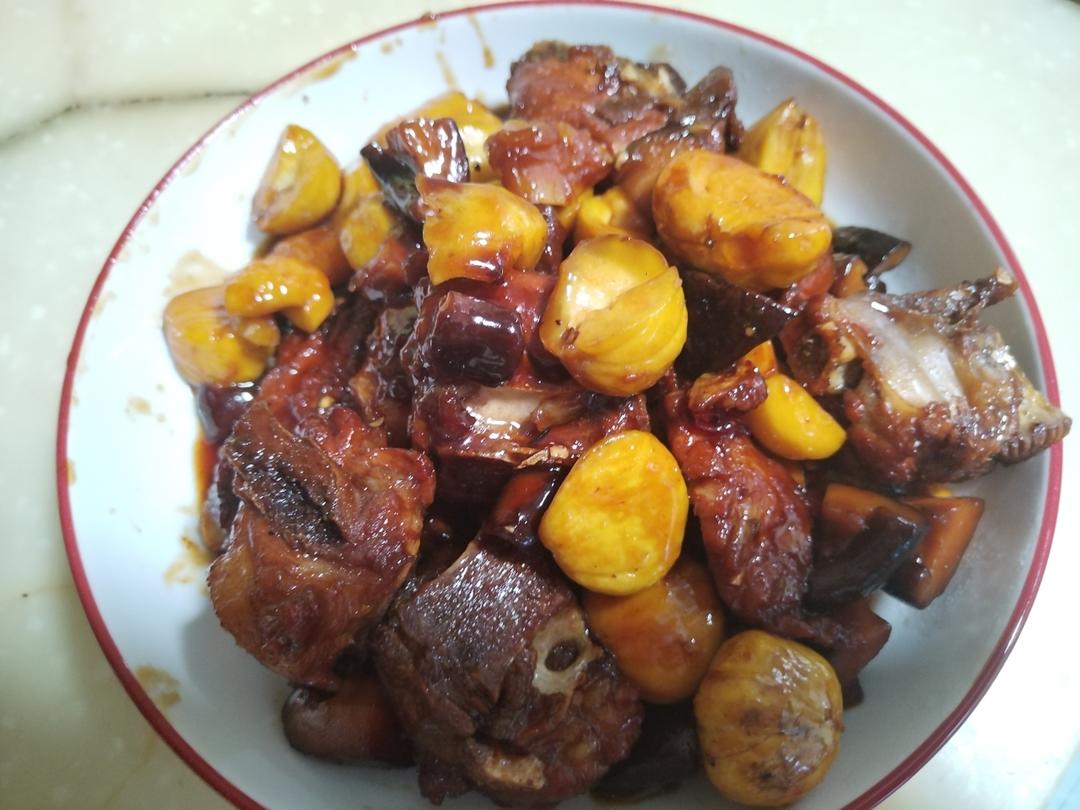 不一样的板栗排骨