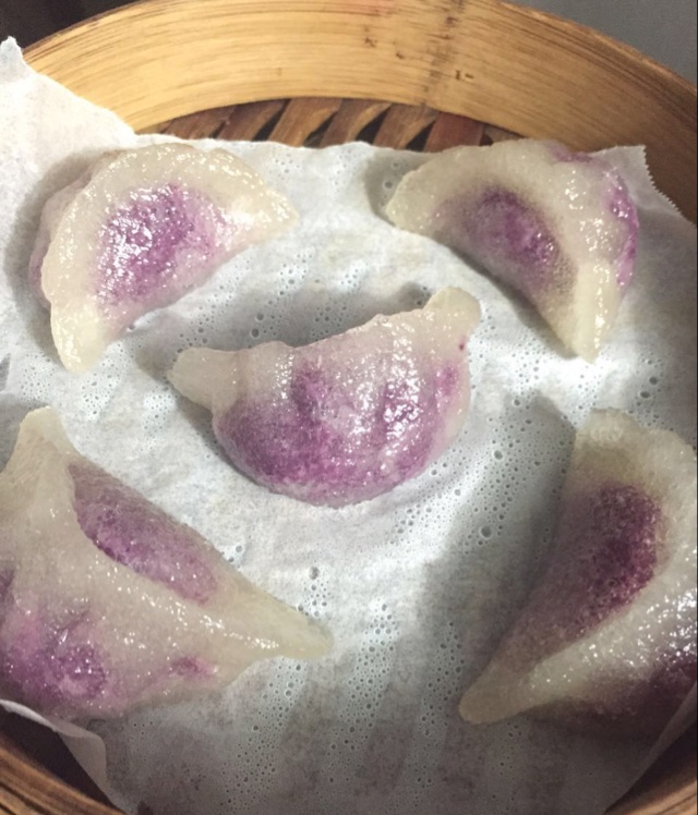 水晶紫薯糕