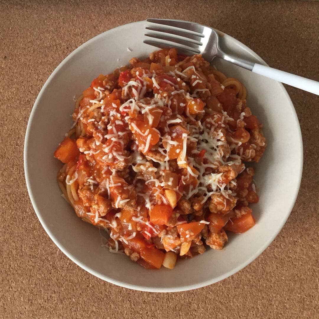 番茄肉酱意面