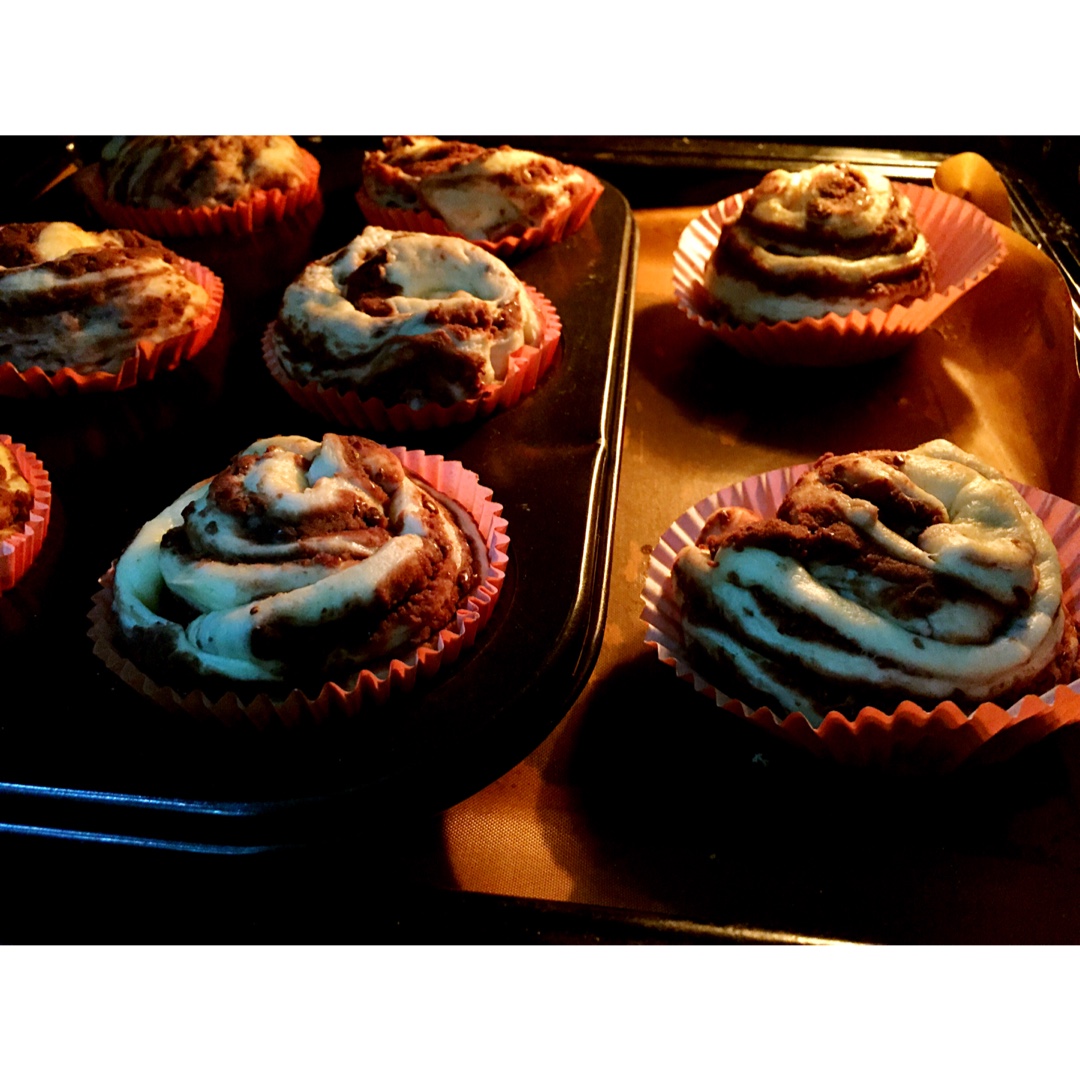 手揉甜面包～豆沙千层包和豆沙卷