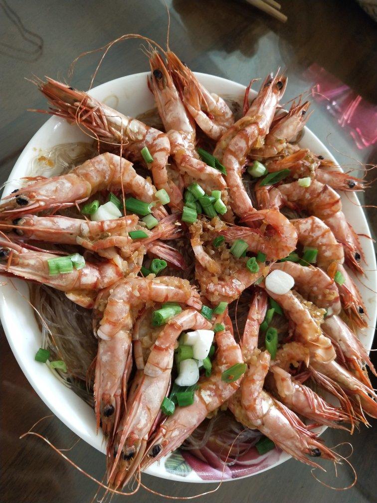 蒜蓉粉丝蒸虾