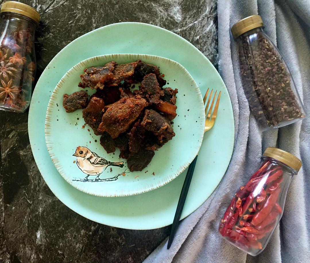 自制烤箱牛肉干