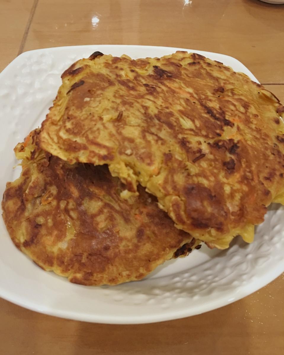 韩式海鲜煎饼