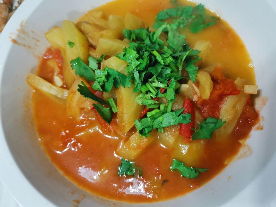 轻食·西红柿烧茄子（几乎无油！）快手减脂菜·健身餐