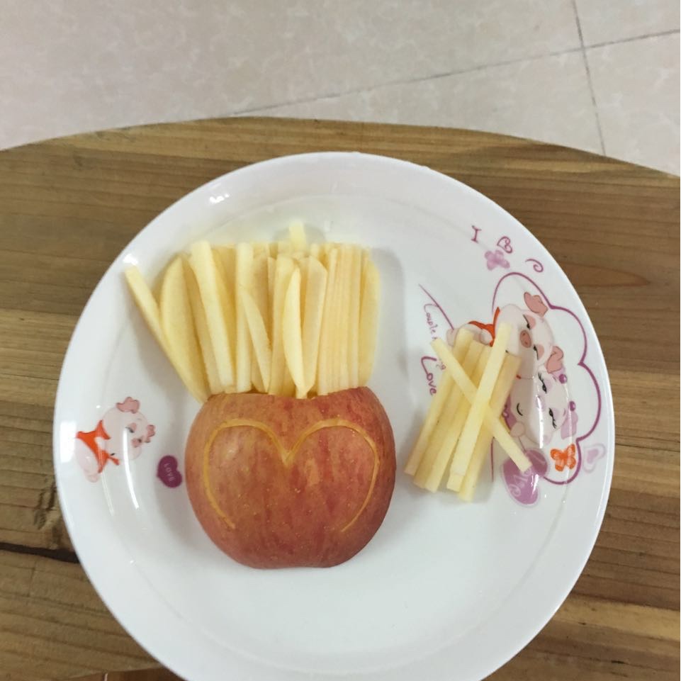 薯条苹果