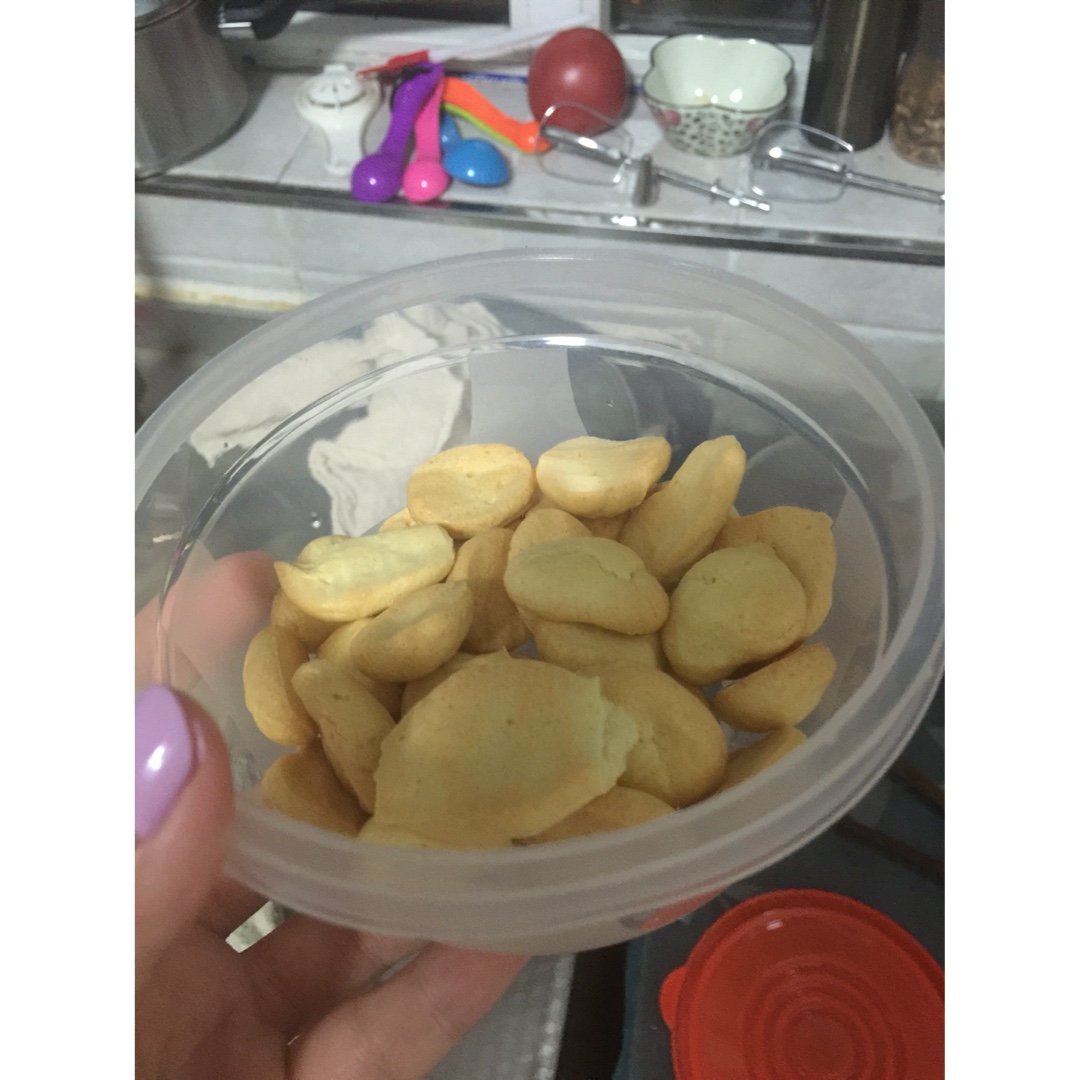 给宝宝的蛋香小饼干