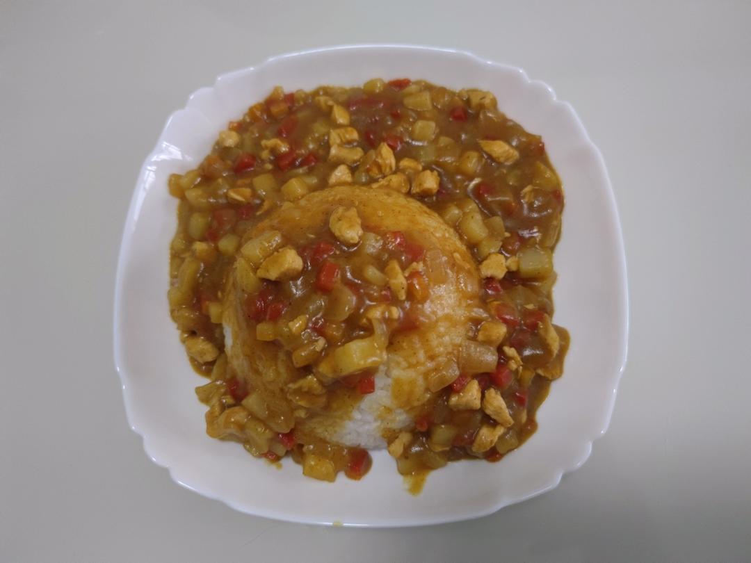 咖喱鸡肉饭
