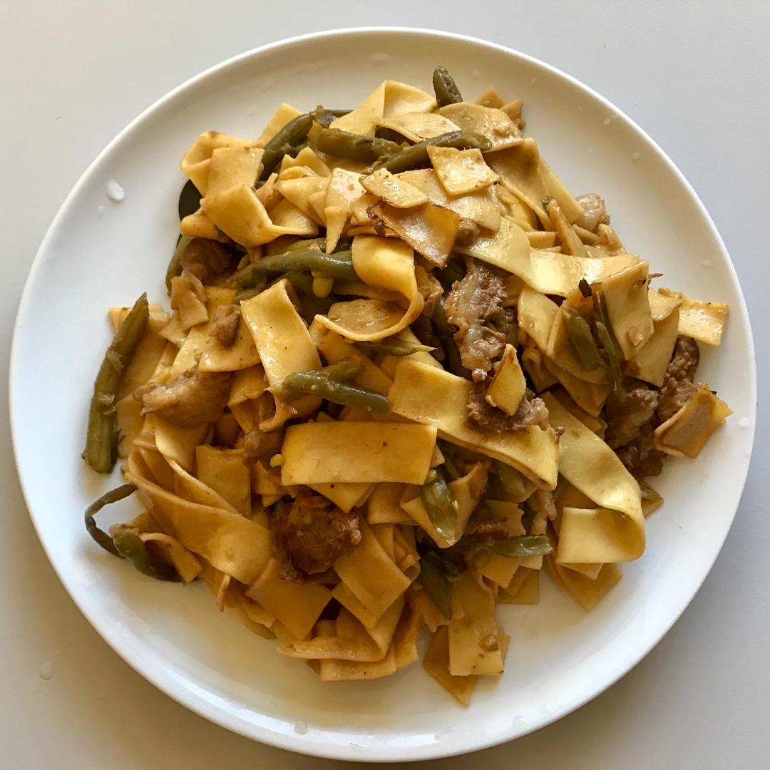 豆角焖面