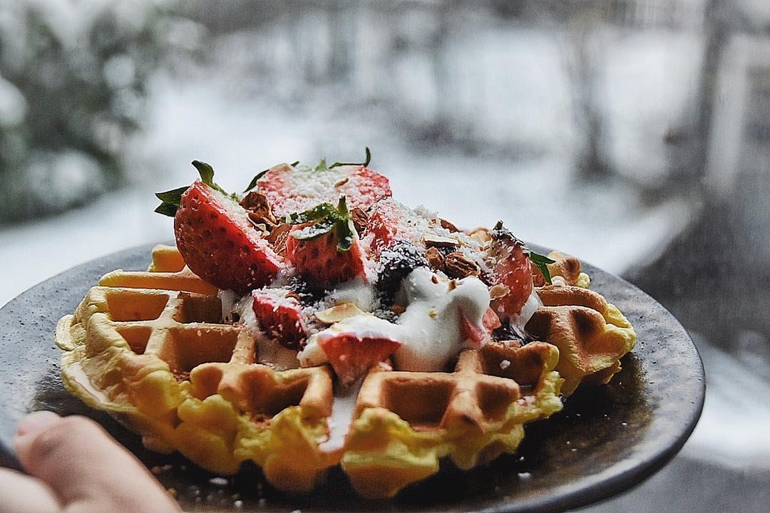 经典格子华夫饼 Belgian Waffle