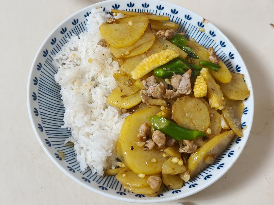 简单下饭的炒土豆片