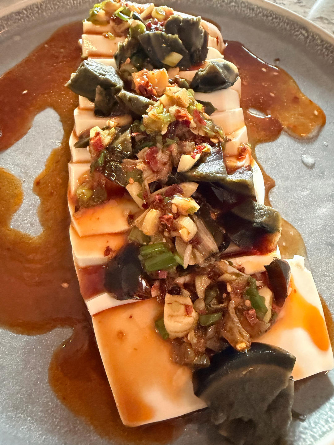 【最佳CP～】凉拌皮蛋豆腐✨