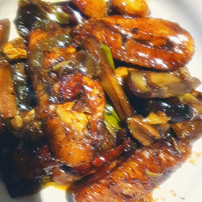 台式三杯鸡
