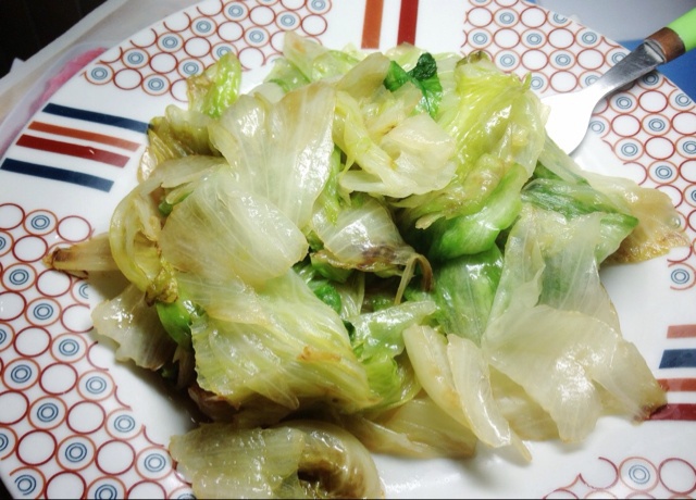 蚝油生菜