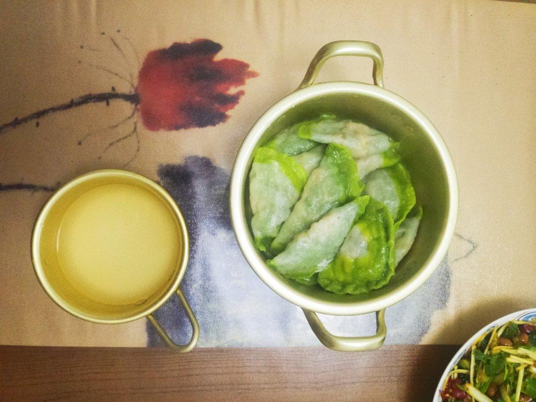 彩色饺子之~《翡翠饺子》