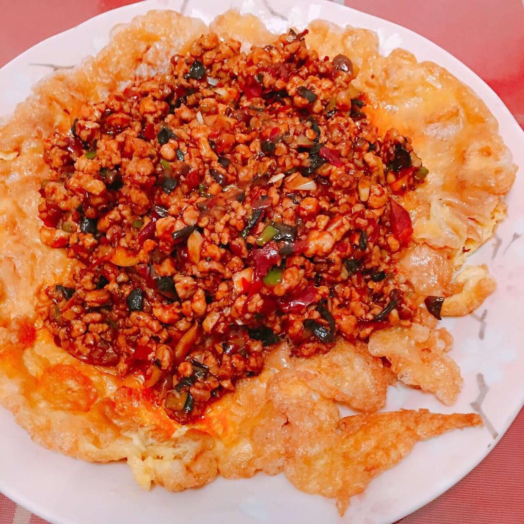 肉臊烘蛋
