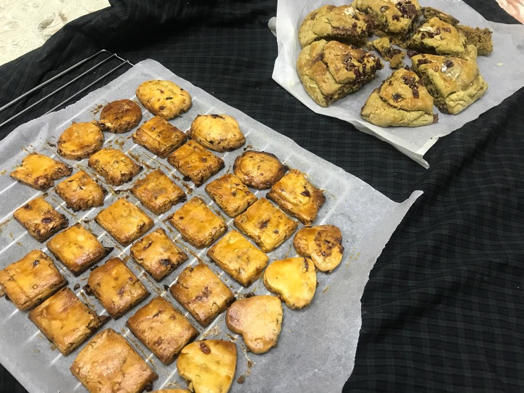 葡萄奶酥(超酥香的饼干)