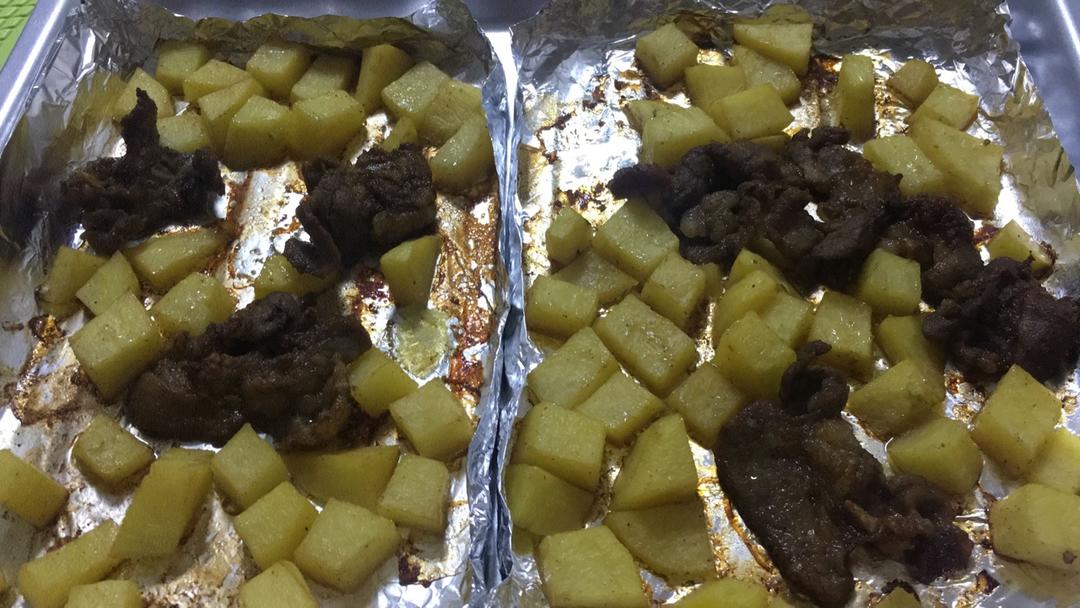 烤箱版烤羊肉串