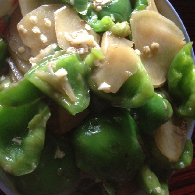 懒人版青椒土豆片