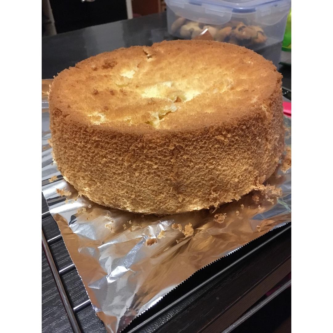 超详细8寸戚风蛋糕