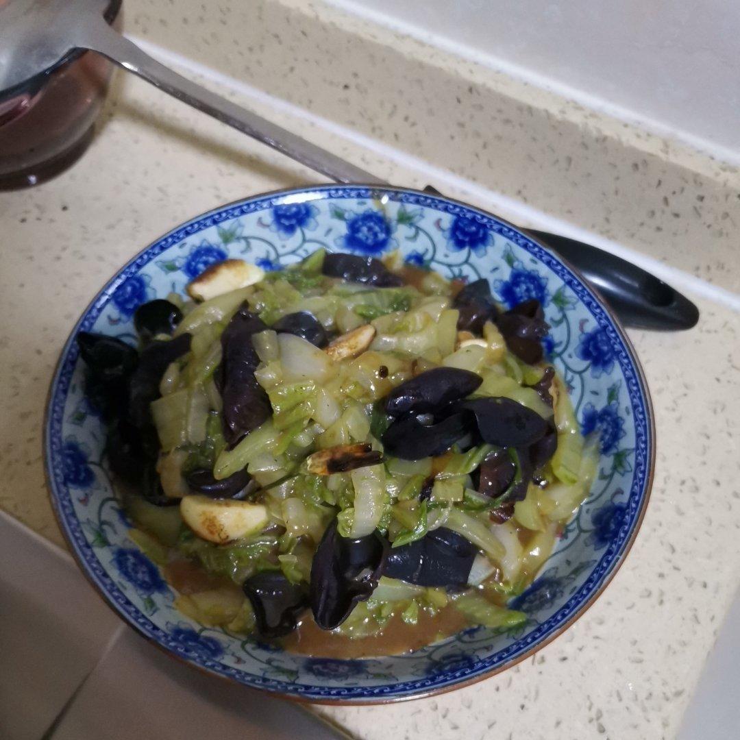 开胃下饭菜！醋溜白菜木耳