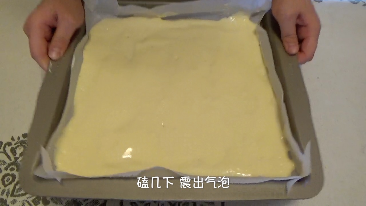 开心果椰浆 慕斯蛋糕（视频菜谱）的做法 步骤8