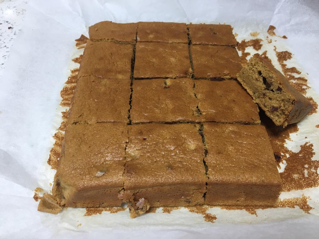 枣泥核桃蛋糕