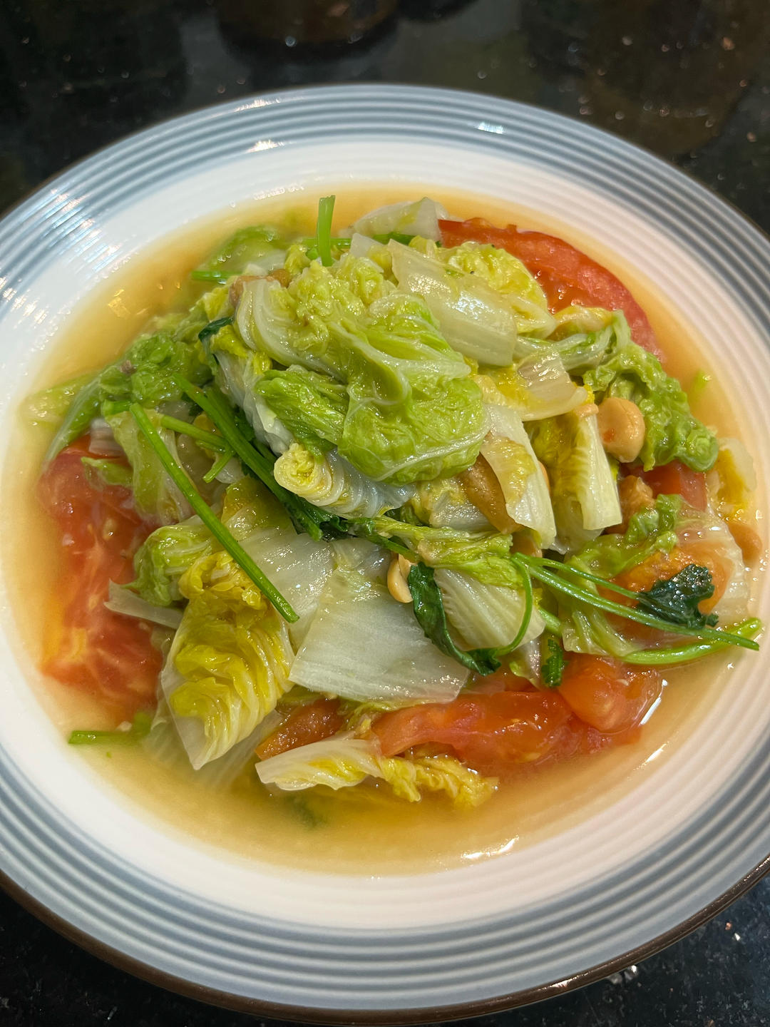 番茄🍅炒白菜🥬