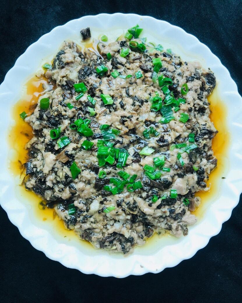梅菜蒸肉饼的做法