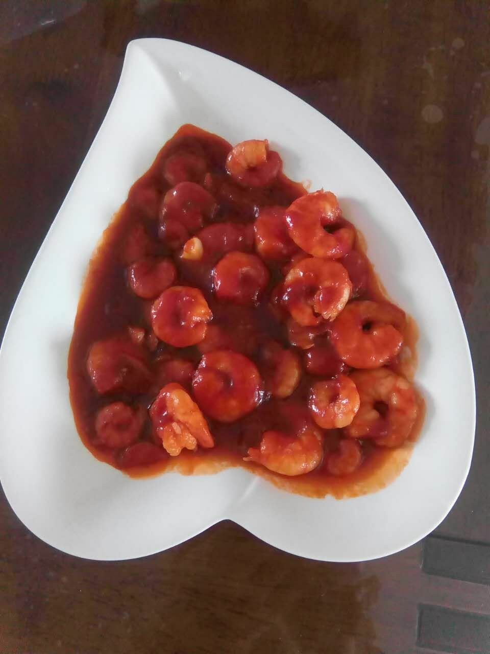 简单的番茄大虾