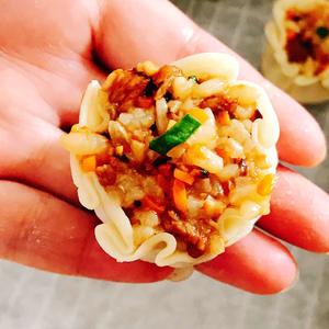 健康早餐美食之饺子皮烧麦的做法 步骤21